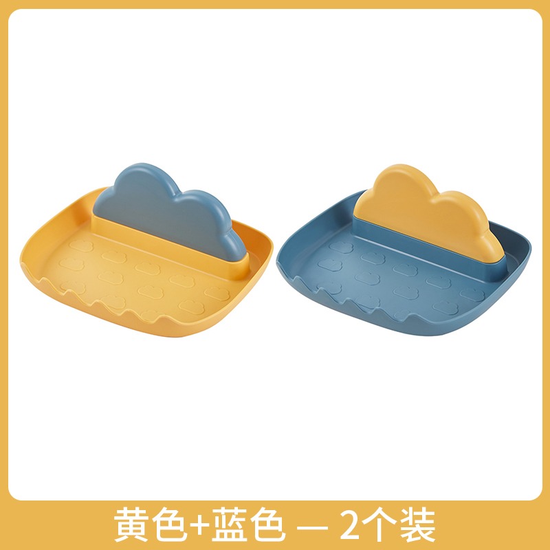 雲朵鍋蓋架臺式廚房臺面坐式帶盤放鍋蓋砧板收納架鍋鏟湯勺置物架-細節圖3