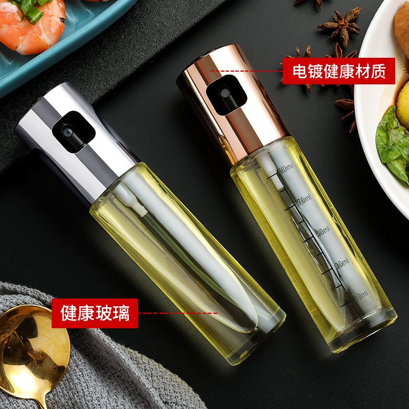 噴油瓶廚房食用油噴霧氣壓式燒烤噴油瓶噴霧橄欖油健身噴霧控油壺-細節圖4
