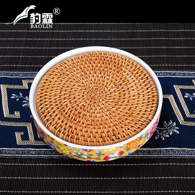陶瓷品茗杯青花瓷茶杯個人單杯主人杯子功夫茶具斗笠杯茶盞茶道-細節圖2