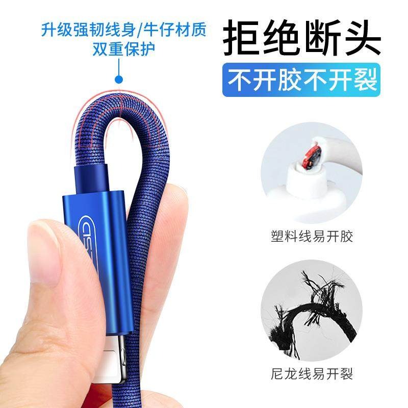 充電器一拖三快充多功能適用蘋果充電頭手機usb插頭套裝萬能通用多頭安卓車載車用多口三頭三合一華為usb多用-細節圖5