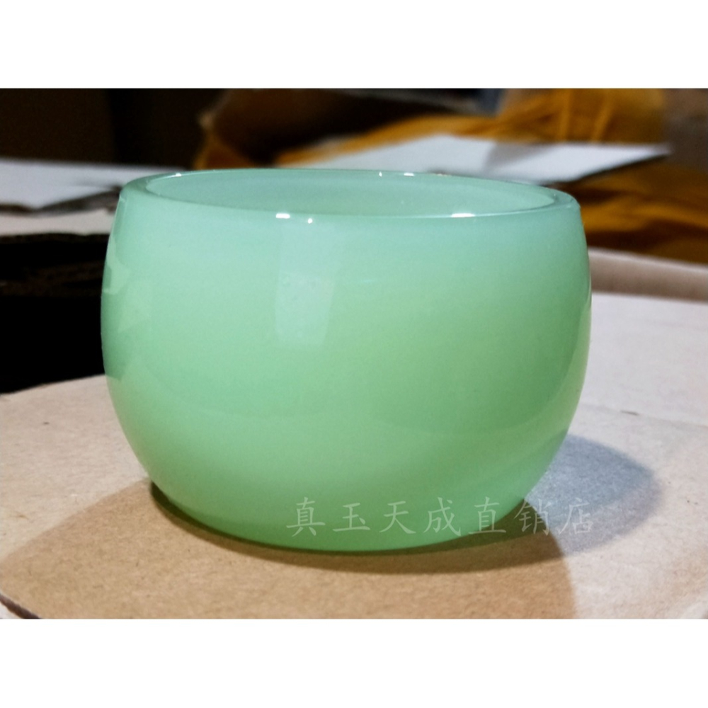 青玉瓷茶杯主人杯個人禪杯白玉瓷杯子家用喝茶玉石茶杯小茶碗-細節圖4