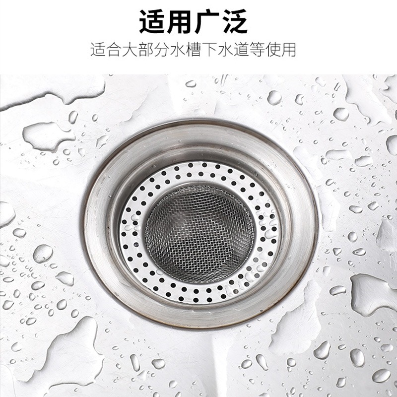 不銹鋼地漏網衛生間地漏蓋下水道過濾網廁所防蟲地塞頭發防堵神器-細節圖4