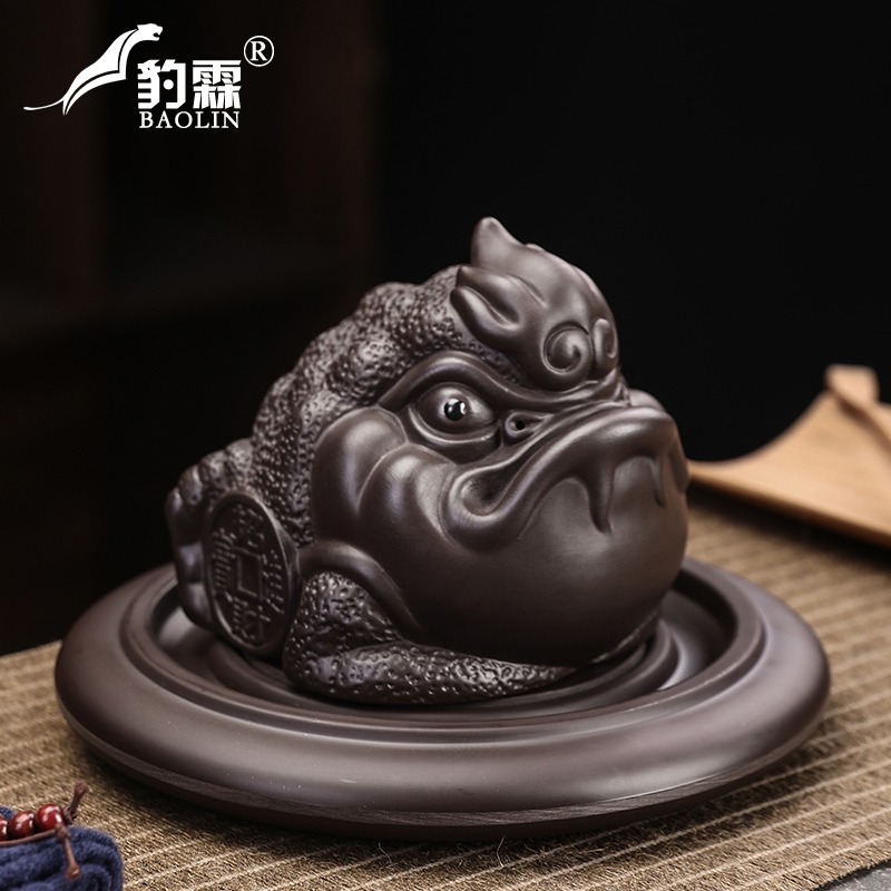 電木壺承景泰藍琺瑯彩幹泡臺茶壺墊壺託茶道隔熱防滑功夫茶具配件-細節圖3