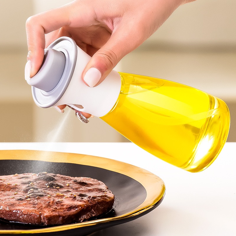 氣壓式燒烤噴油瓶廚房家用橄欖油食用油噴油壺減脂控油壺噴油神器-細節圖3