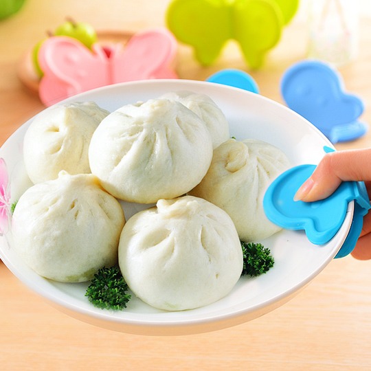 加厚硅膠隔熱夾防燙手套廚房家用碗烤箱微波爐耐高溫防水熱油端菜-細節圖3