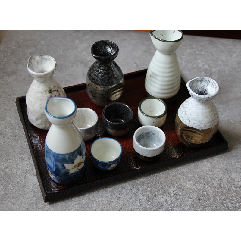 日式陶瓷酒具  清酒壺酒杯酒具瓷器 金銀清酒壺 180ml分酒器-細節圖10