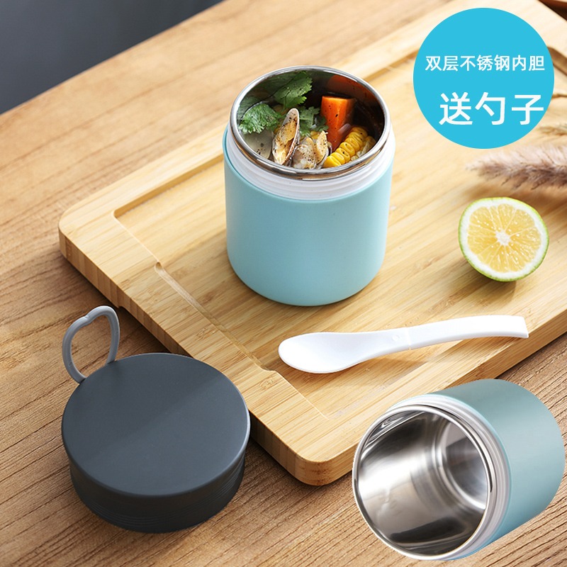 保溫湯杯便攜上班族早餐杯湯盒小飯盒帶蓋粥杯密封湯碗杯高顏值女-細節圖8
