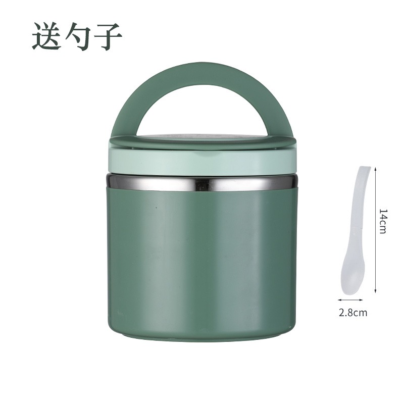 裝粥飯盒小型保溫桶真空密封碗便攜湯盒午餐便當盒上班族湯杯迷你-細節圖7