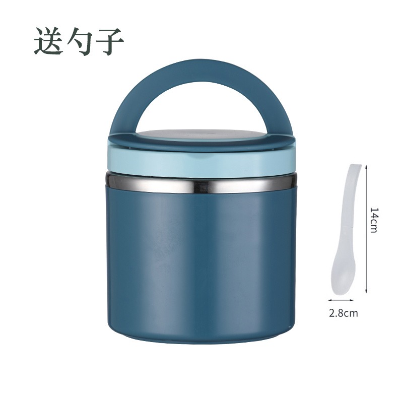 裝粥飯盒小型保溫桶真空密封碗便攜湯盒午餐便當盒上班族湯杯迷你-細節圖8