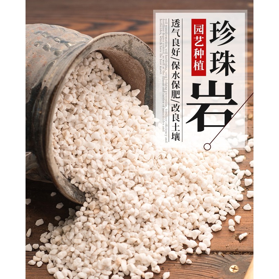 園藝珍珠巖蛭石大小顆粒種養花育苗珍珠巖養花用 通用型-細節圖6