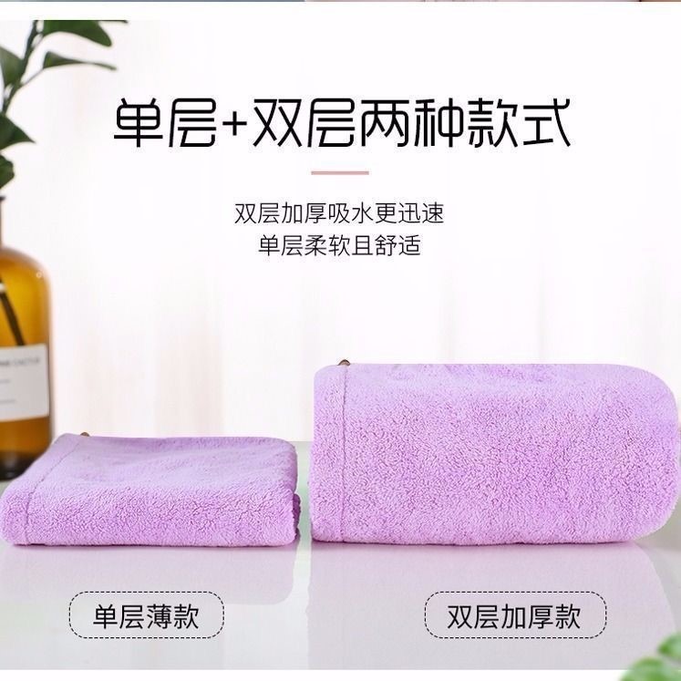 幹發帽強吸水速幹神器擦頭發幹發巾加厚雙層包頭巾浴帽可愛護發帽-細節圖4