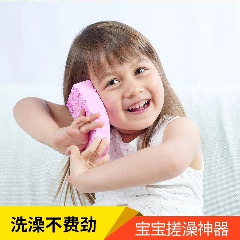 寶寶搓澡神器強力無痛搓灰搓泥海綿嬰兒洗澡搓泥搓背神器成人搓澡-細節圖4