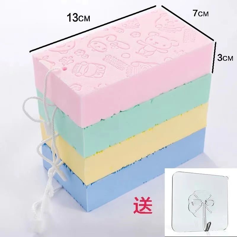 寶寶搓澡神器強力無痛搓灰搓泥海綿嬰兒洗澡搓泥搓背神器成人搓澡-細節圖9