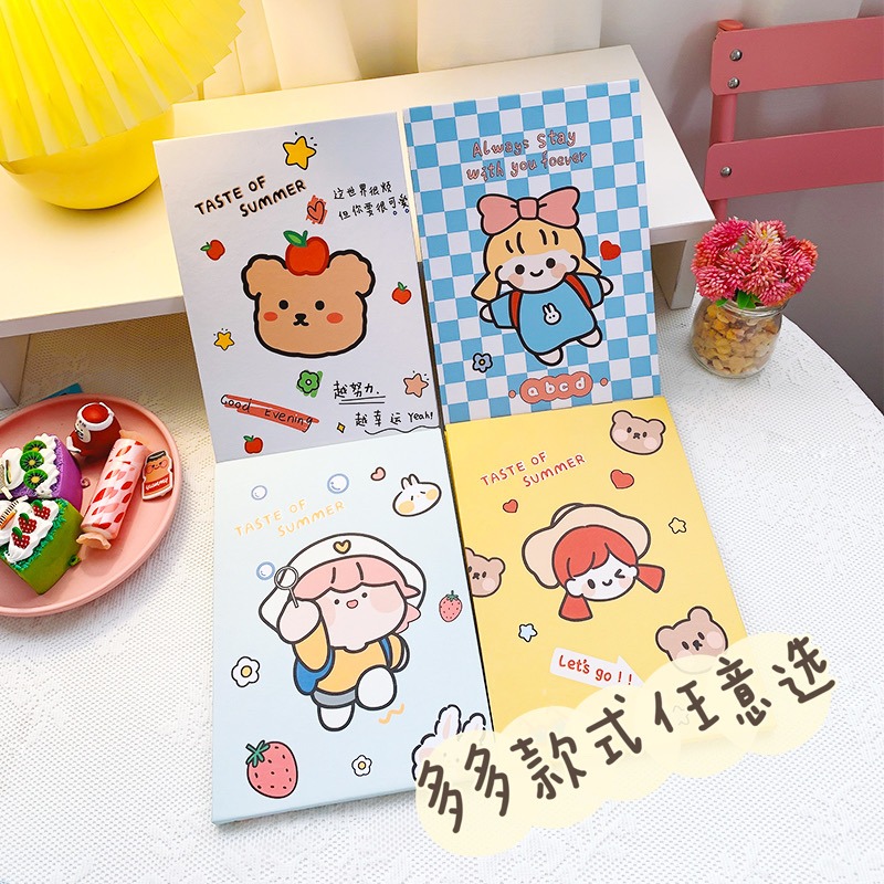 時尚風少女心網紅小鏡子臺式化妝鏡折疊可愛便攜宿舍桌面可立學生-細節圖3