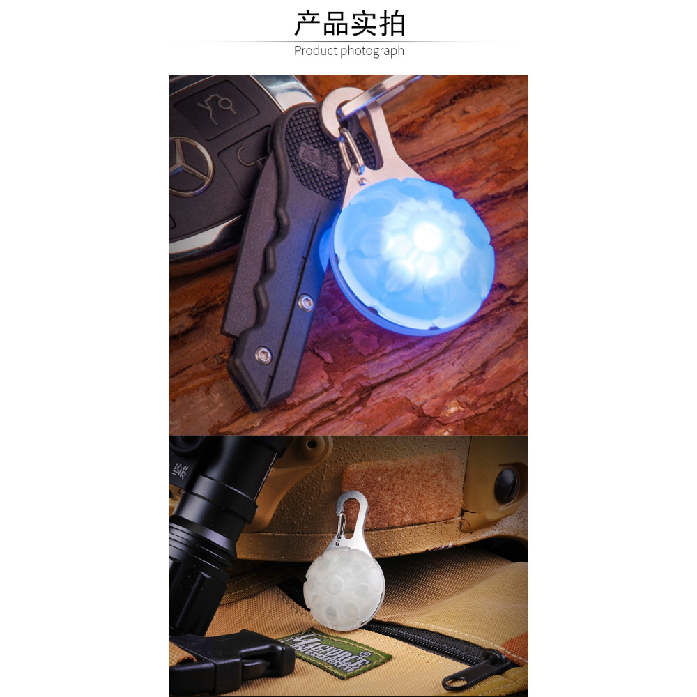 美國NiteIze奈愛寵物燈發光吊墜防水led燈夜間小型夜光遛狗燈防丟-細節圖10