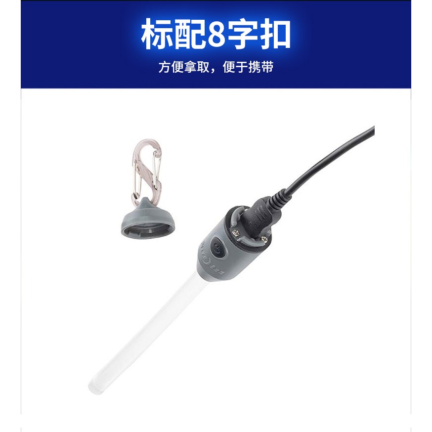 美國Niteize奈愛戶外救生熒光棒信號燈帶8字扣熒光條閃光戶外用品-細節圖9