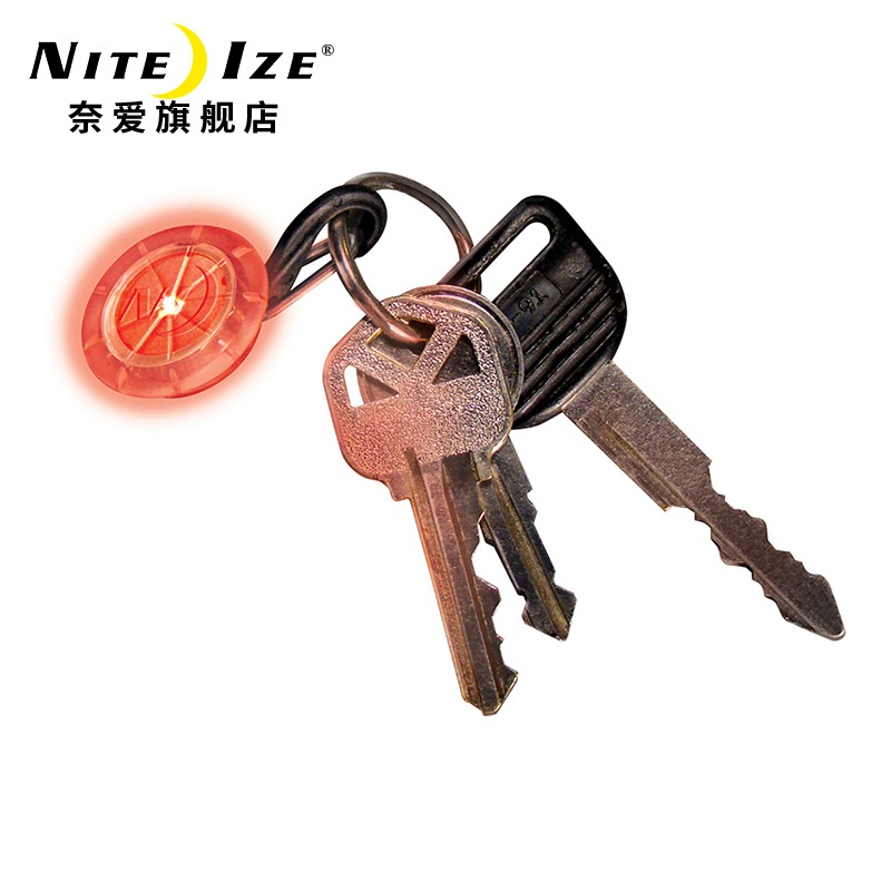 美國奈愛niteize科力萊led設計 小巧輕便拉鏈燈 戶外求救信號燈-細節圖3