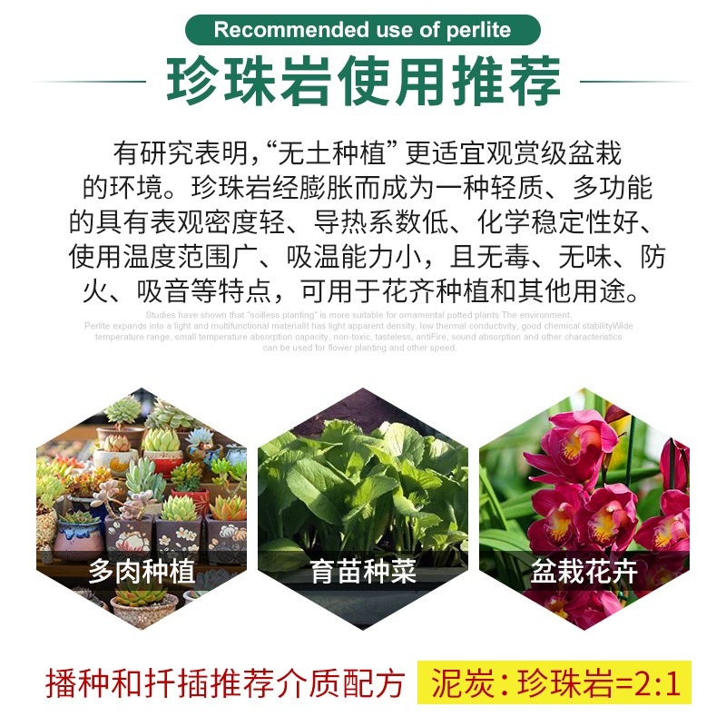 園藝珍珠巖大顆粒種養花育苗珍珠巖專用種植養花用通用型進口-細節圖2