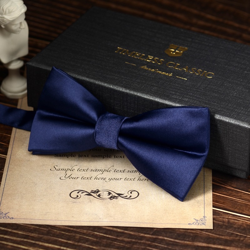 伴郎領結婚禮男士西裝蝴蝶結結婚新郎正裝禮服潮演出韓式bow tie-細節圖3