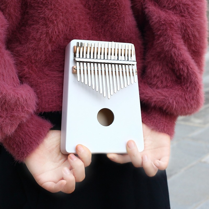 便攜樂器卡淋巴琴卡林巴kalimba17音拇指琴手指琴手撥琴初學樂器-細節圖3