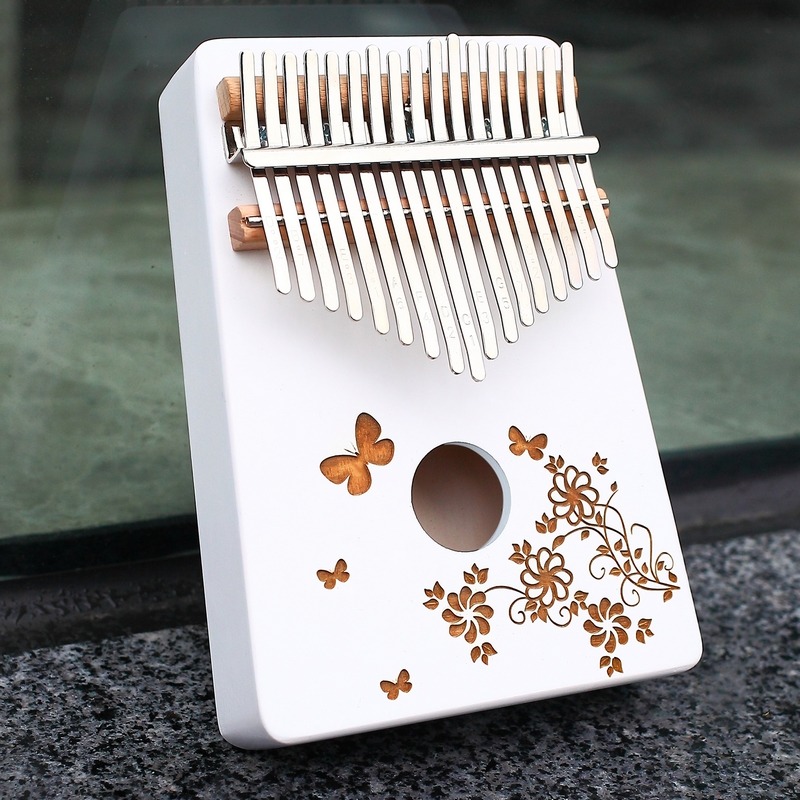 便攜樂器卡淋巴琴卡林巴kalimba17音拇指琴手指琴手撥琴初學樂器-細節圖4