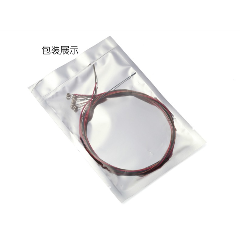 木吉他彩色琴絃 民謠吉他鋼弦 6根民謠散裝琴絃 1套1-6弦-細節圖8