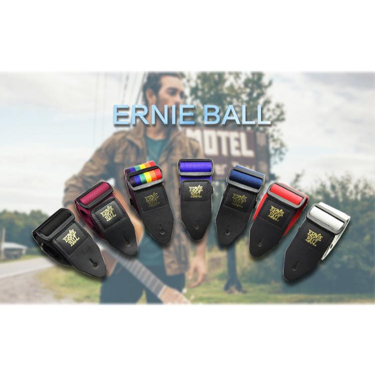 特價 美國ERNIE BALL 尼龍吉他貝司背帶貝斯吉它eb民謠經典琴帶-細節圖5