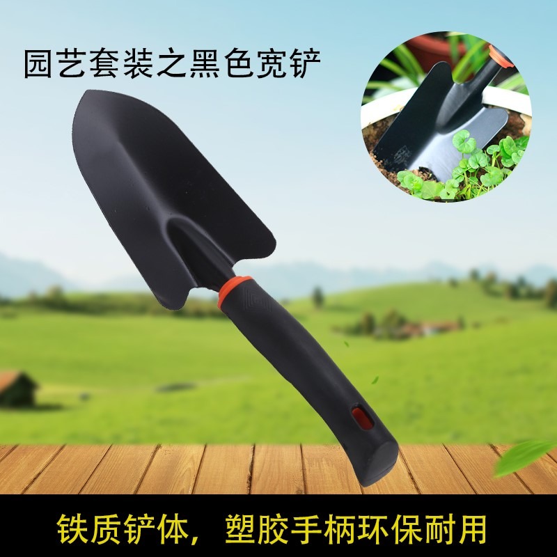 鐵鍬農用鋤頭小鐵鏟小鏟子戶外挖土園藝工具家用種花工具趕海神器-細節圖5
