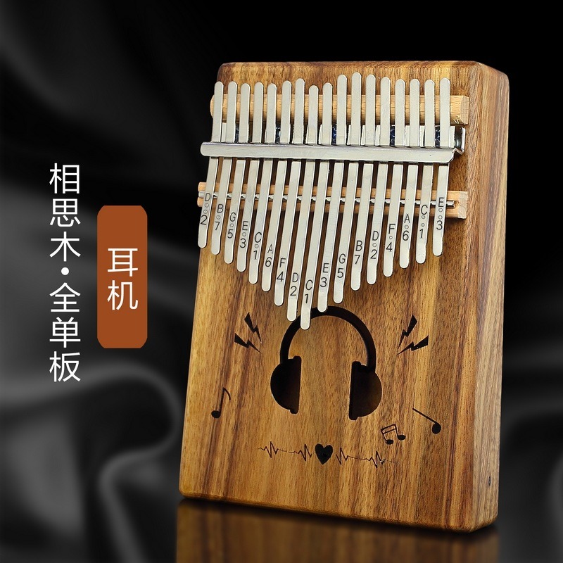 17音拇指琴卡林巴琴初學者手指琴拇指琴kalimba便攜式五指琴外貿-細節圖4