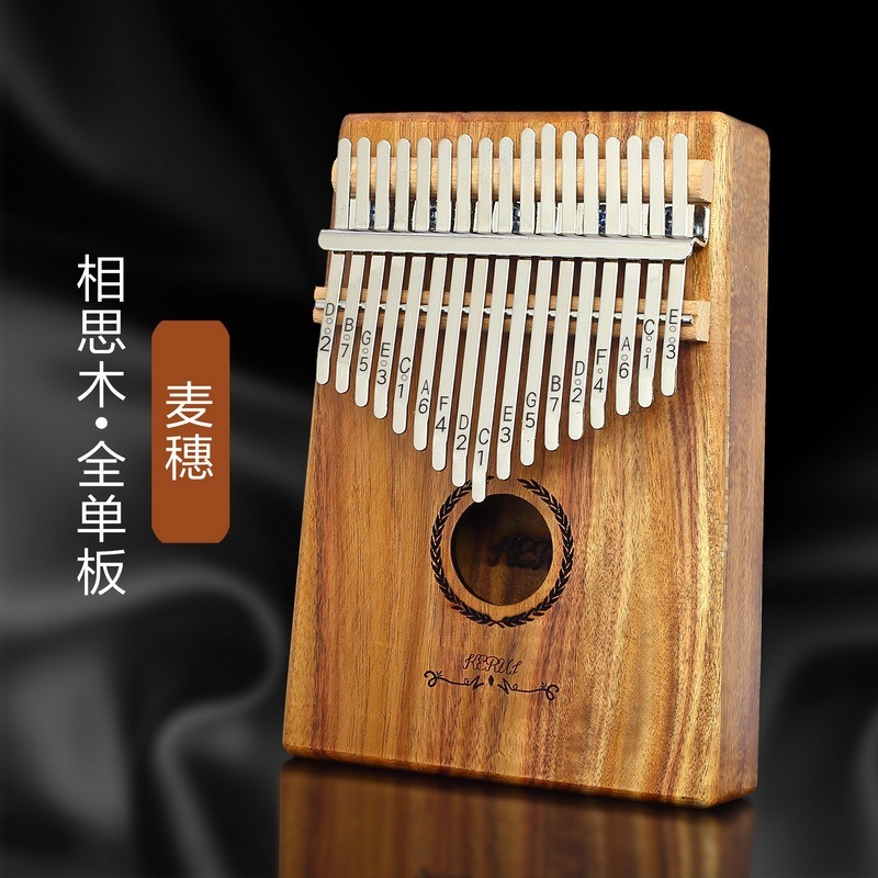 17音拇指琴卡林巴琴初學者手指琴拇指琴kalimba便攜式五指琴外貿-細節圖8