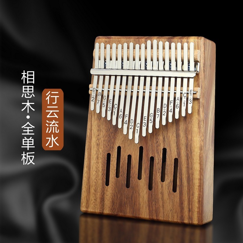 17音拇指琴卡林巴琴初學者手指琴拇指琴kalimba便攜式五指琴外貿-細節圖9