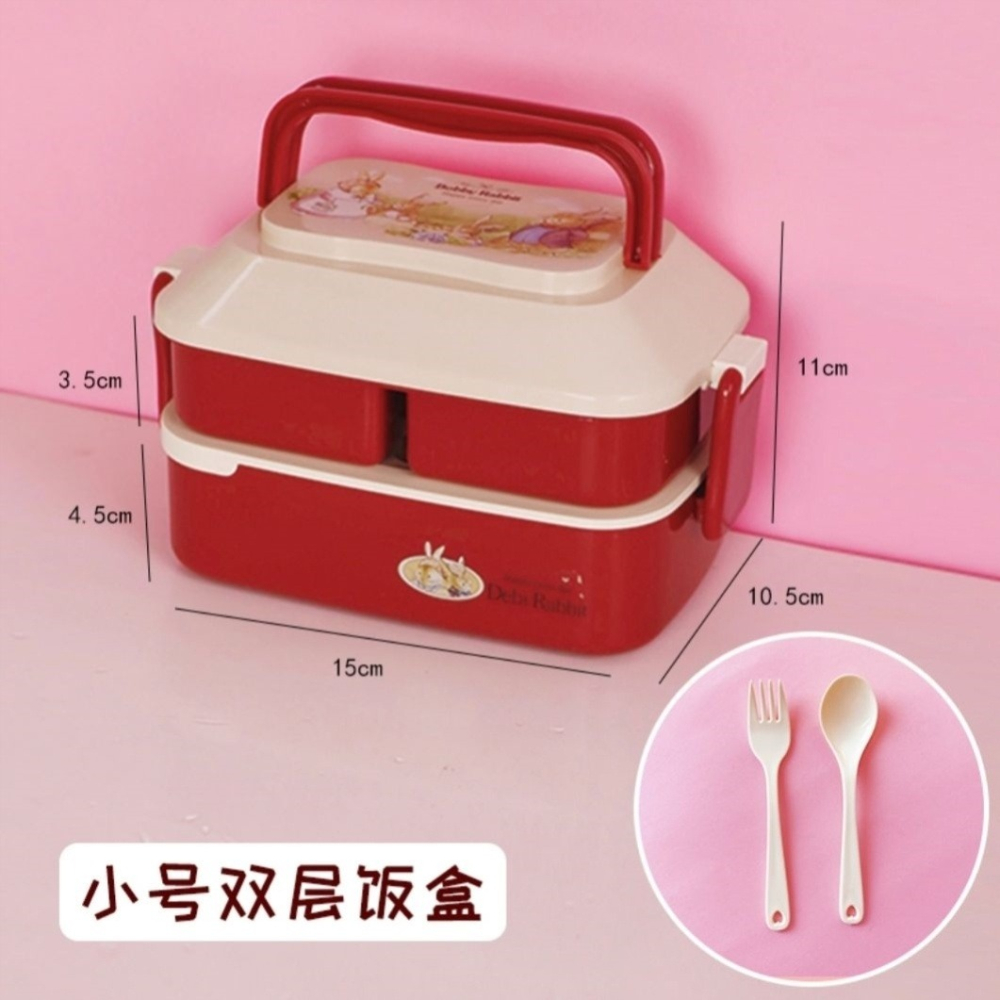 壽司盒子家用風格日式寶寶外出水果便當飯盒可愛ins小學生便攜帶-細節圖6
