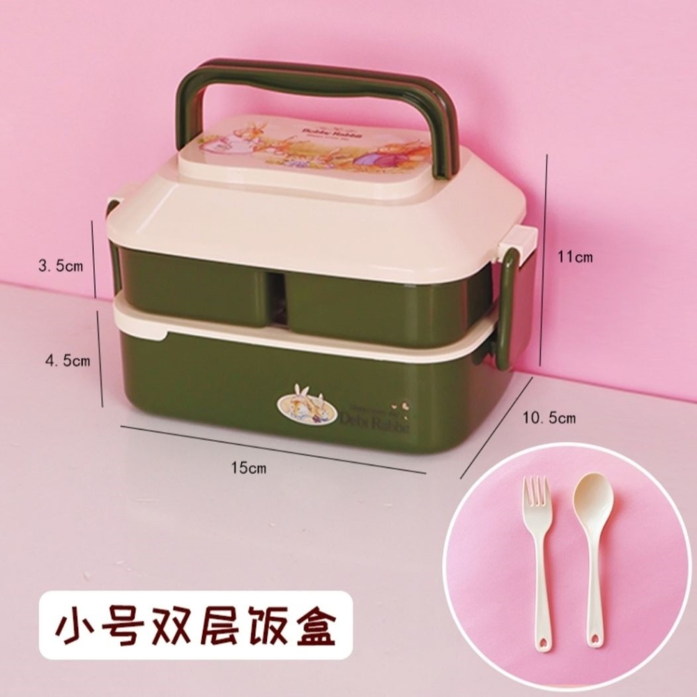 壽司盒子家用風格日式寶寶外出水果便當飯盒可愛ins小學生便攜帶-細節圖8