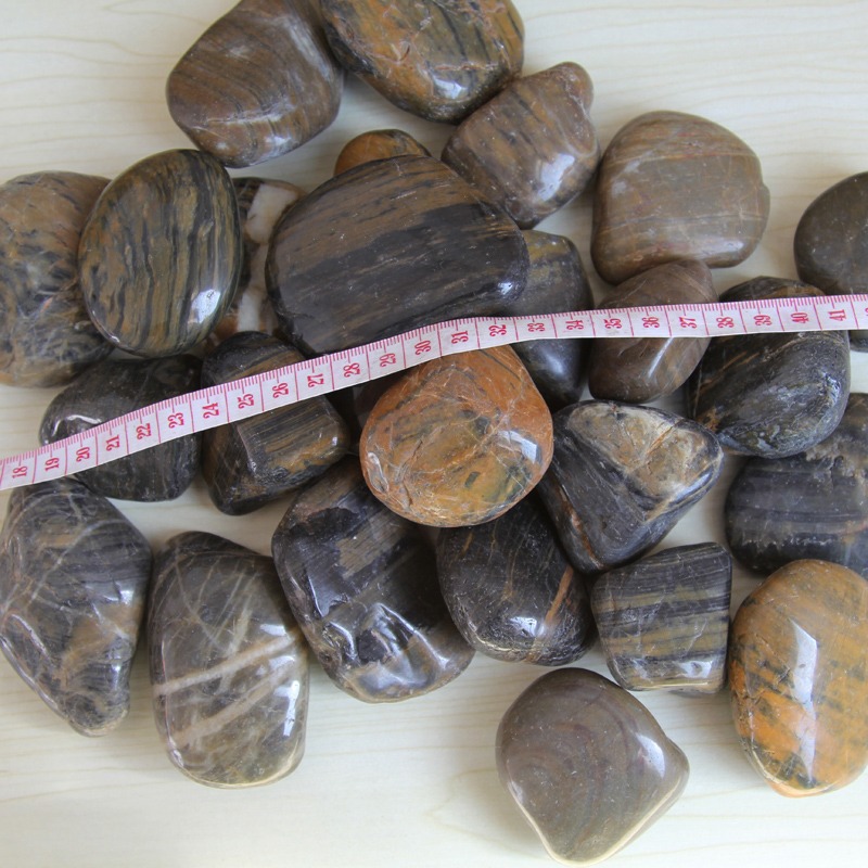 【10斤】鵝卵石天然小石子魚缸造景花盆裝飾園藝天然原石頭-細節圖2