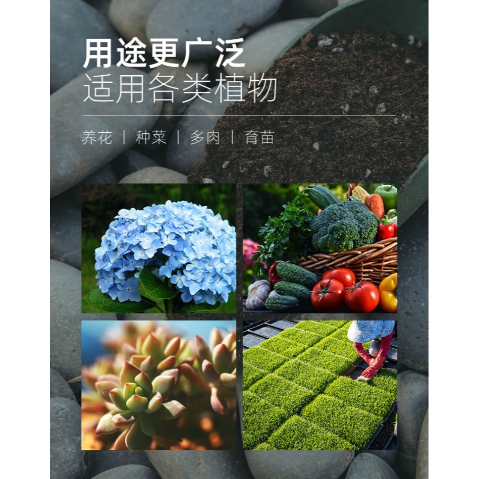 多肉營養土種菜養花通用型種植花土壤透氣種花泥土家用珍珠巖韭菜-細節圖10