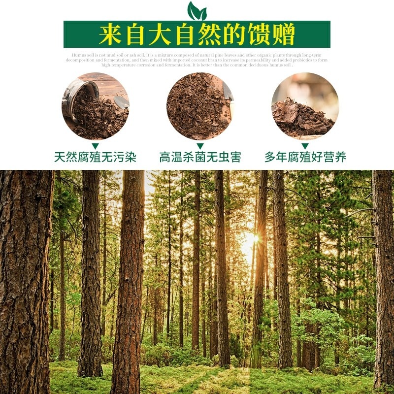 腐葉土有機透氣營養土養花種菜土壤通用型透氣腐葉種植土-細節圖4