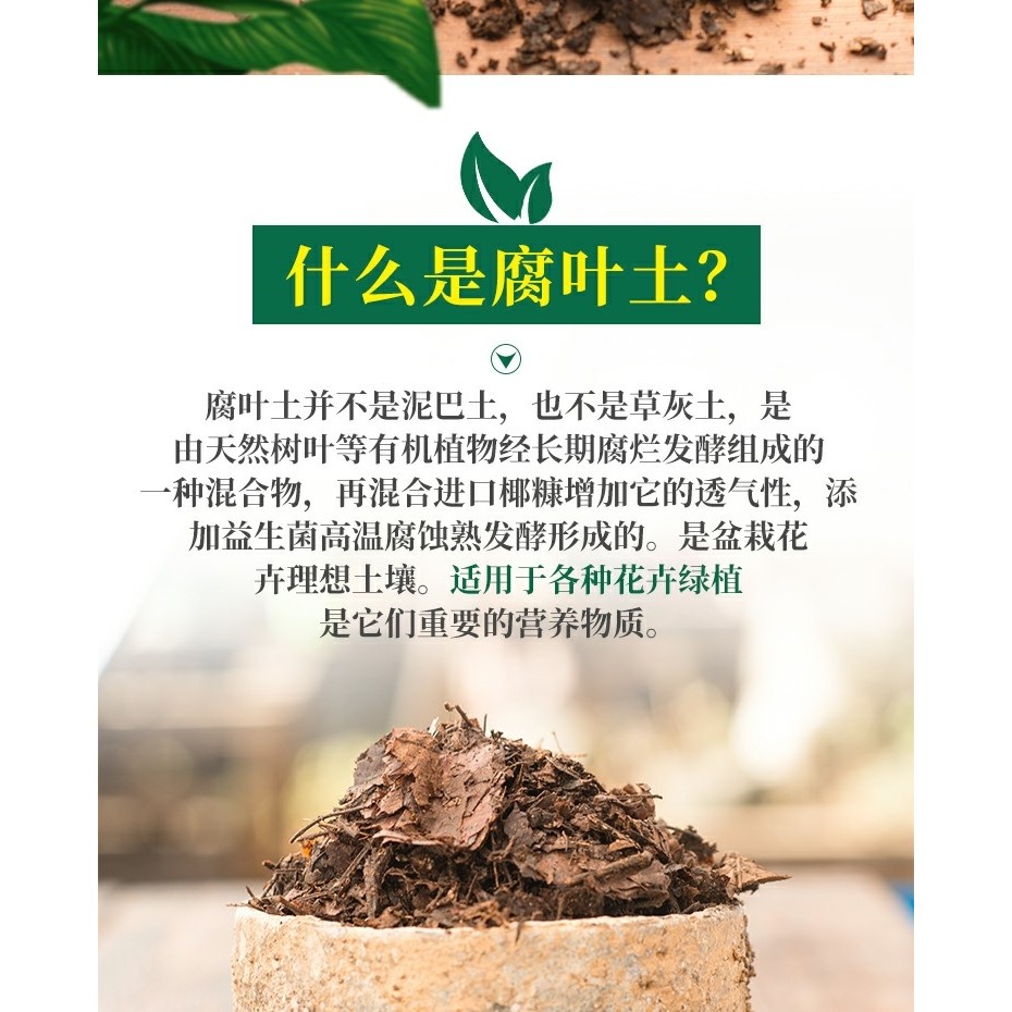 腐葉土有機透氣營養土養花種菜土壤通用型透氣腐葉種植土-細節圖8