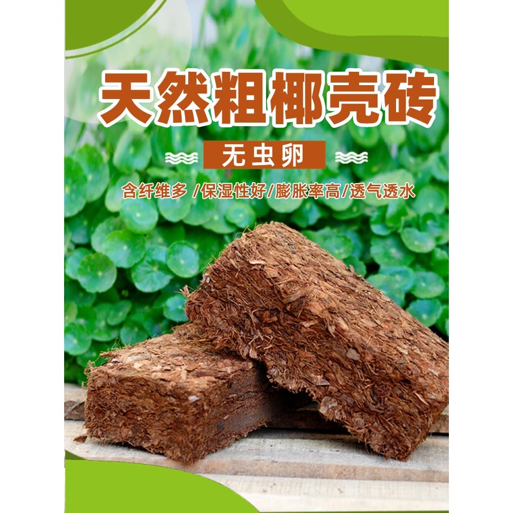 粗椰殼椰磚蘭花植料石斛專用土配土透氣土壤營養土養花通用粗椰糠-細節圖6