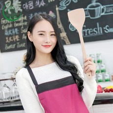 超薄木頭鍋鏟平底家用耐高溫木質木鏟子不粘鍋專用小炒菜煎鏟廚具-細節圖6