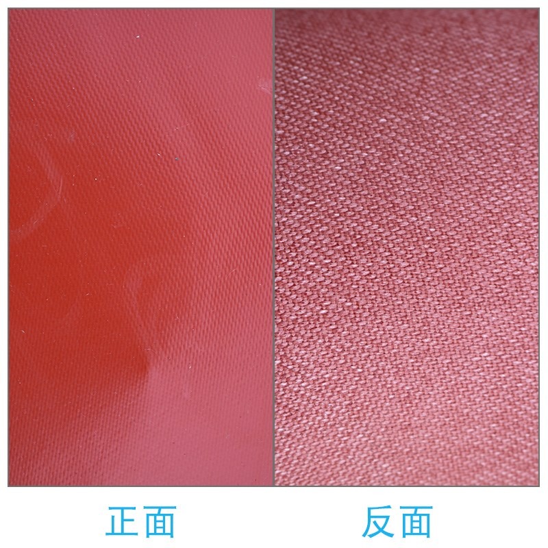 無味硅膠防火布阻燃布耐高溫硅鈦合金布玻璃纖維電焊布空調軟連接-細節圖3