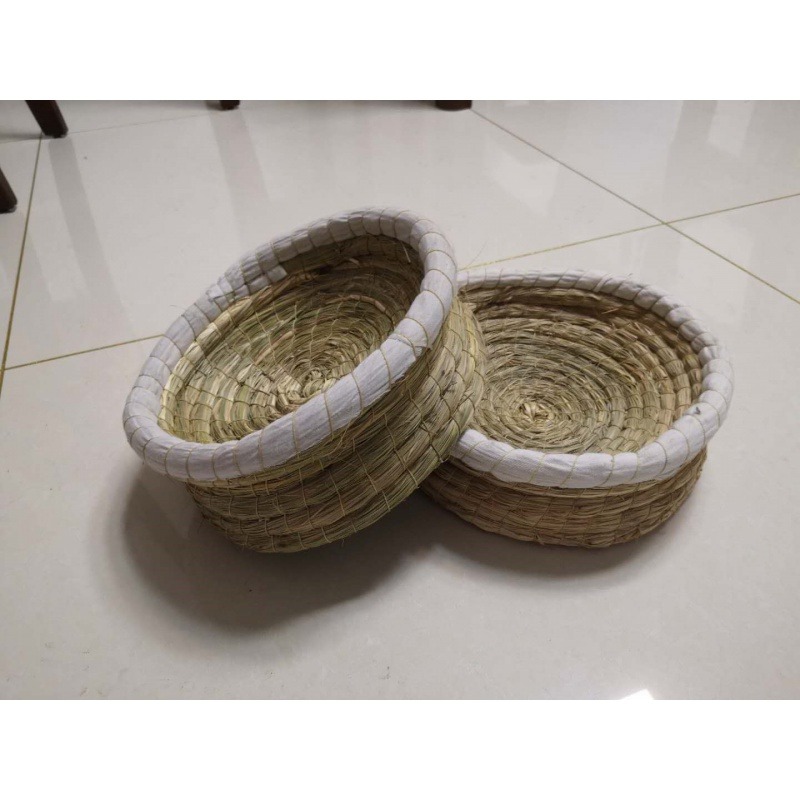 雞窩元寶鴿子窩草編鴿窩草窩  元寶雞 低價鴿子巢盆鴿用草窩-細節圖8