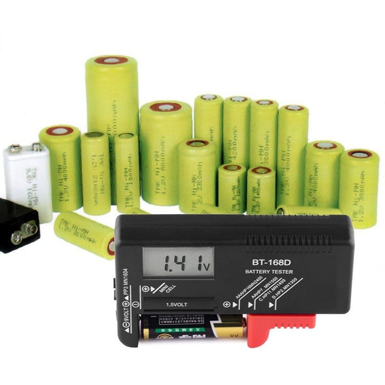 青睞電池電量測試儀b168d 數顯檢測顯示器 可測鈕扣5號7號充電-細節圖4