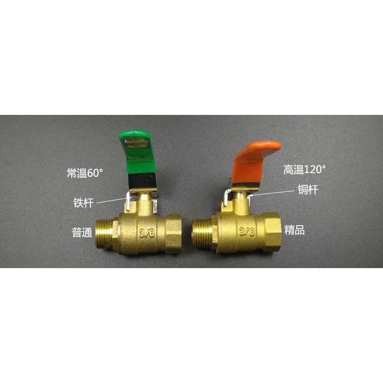 內外絲銅球閥dn08 15 20 25 2 3 4 6分 1寸 長柄 蝶柄 電鍍 迷你-細節圖7