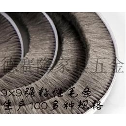 門窗密封毛條玻璃門條卡槽穿式移門防撞條隔音防塵毛刷條擋風-細節圖6