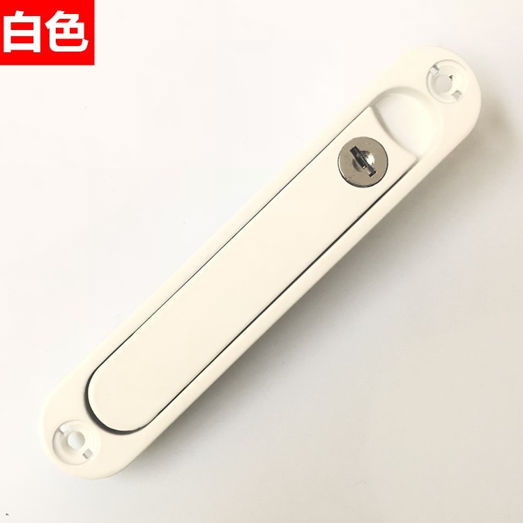 平開紗窗防盜鎖隱形執手鎖齒輪鎖一字鎖撥叉鎖平開金剛網執手配件-細節圖9