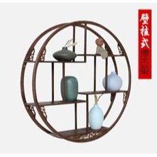 雞翅實木陶瓷盤架茶餅架普洱茶架茶餅支架茶架子展示架託茶道配件-細節圖9