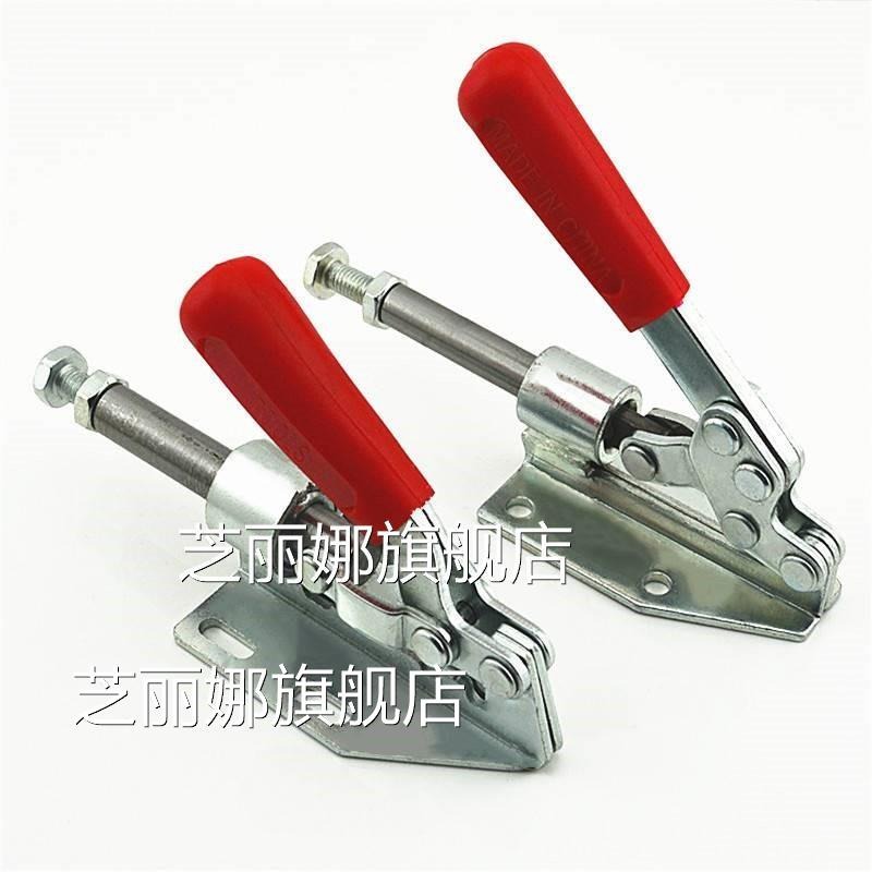 臺鋸靠山尺推臺鋸配件木工導軌快速夾具頭壓緊鉗器工裝推拉式定位-細節圖9
