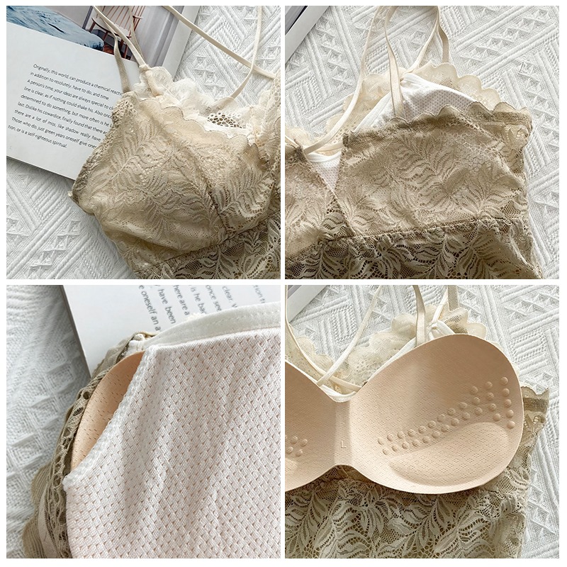 品牌折扣店商場專櫃撤櫃女裝尾貨清倉夏裝大碼蕾絲吊帶抹胸背心潮-細節圖4