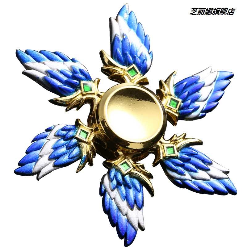 指尖陀螺魔方紙巾鈦合金高檔減壓同款之間玩具。兒童超.。-細節圖4