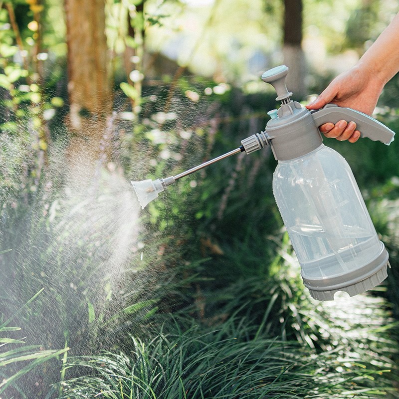 澆花噴霧瓶灑水壺壓力噴水壺噴霧器澆水氣壓式噴壺園藝洗車-細節圖2